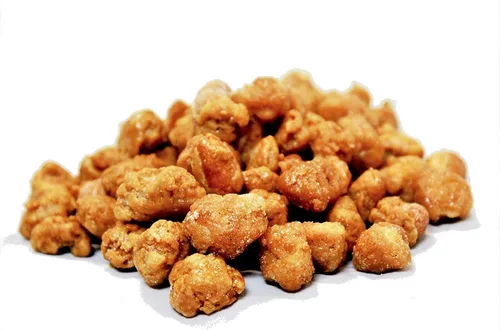 Vista 2 de Cacahuetes Recubiertos de Toffee de Mantequilla Gourmet por Its Delish - Bolsa a Granel de 1 lb - Bocadillo de Nueces Dulces Crujientes Caramelizadas