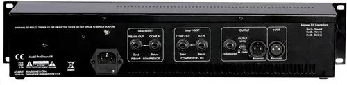 Vista 3 de ART Pro Channel II Preamplificador/Compresor/EQ Medición VU seleccionable basada en tubo profesional