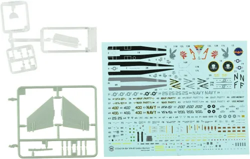 Vista 5 de Premium Hobbies F/A-18 VFA-87 Golden Warriors - Kit de avión modelo de plástico a escala 1:72, 129V