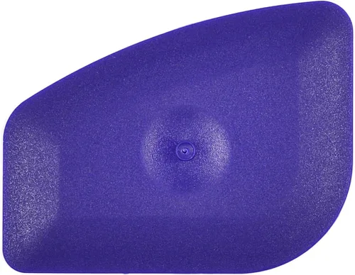 Vista 2 de Rascador de plástico pequeño y práctico con borde redondo flexible para el hogar, escobilla universal de limpieza, paquete de 4