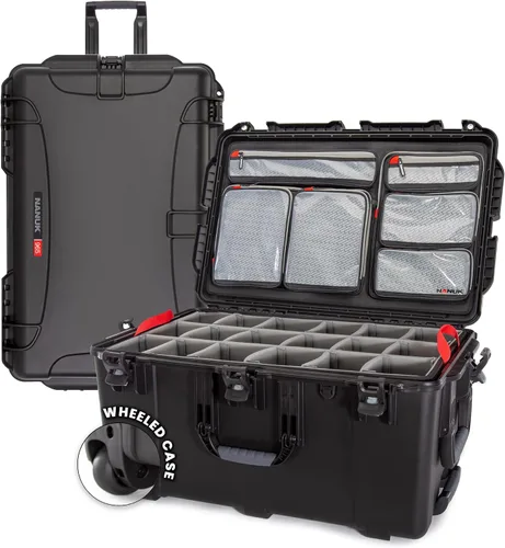Vista 8 de Nanuk 965 Estuche rígido impermeable con ruedas - Vacío - Negro (965-0001)