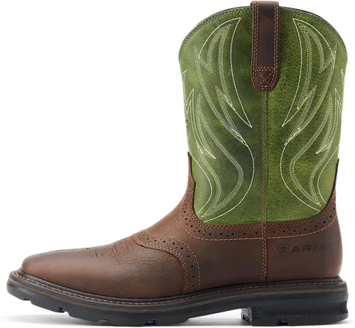 Vista 2 de ARIAT Men's Sierra Shock Shield Wide Square Toe Work Boot