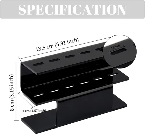 Vista 5 de GEMERRY - Suministros para extensiones de pestañas, soporte para pinzas, accesorios para suministros de extensión de pestañas, herramientas