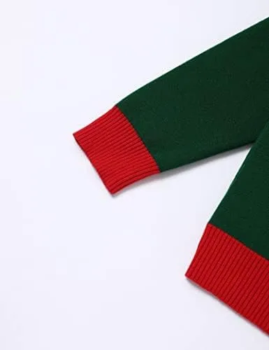Vista 5 de Suéter de Navidad para bebé, niña, niño, suéter de manga larga, suéter de Navidad unisex de punto
