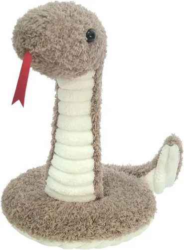 Vista 23 de Juguete de peluche negro de serpiente de peluche, suave juguete de peluche para niños y niñas, regalos para niños o novia, 17 pulgadas