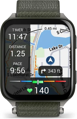 Vista 6 de Garmin Venu X1 51 mm Fitness Smartwatch, 2 Inch AMOLED Display, Up to 8 Days Battery Life, 100+ Sports Apps, 24/7 Health and Wellness Functions
