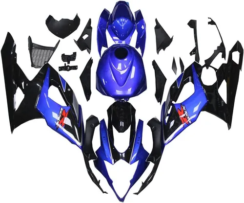 Vista 16 de YTL - Carenado completo negro brillante para Suzuki 2005-2006 GSXR 1000