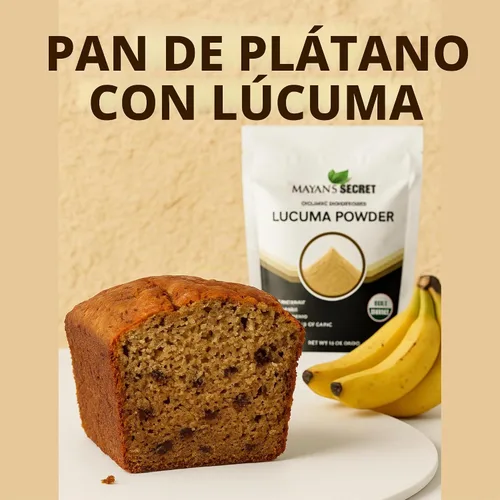 Vista 7 de Mayan's Secret Polvo de lúcuma orgánico certificado, 16 oz/paquete Alto en nutrientes