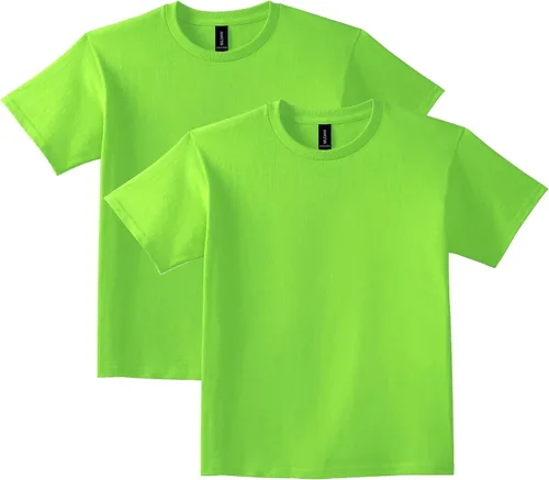 Vista 34 de Gildan Camiseta de algodón ultra juvenil, estilo G2000B, paquete múltiple