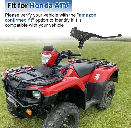 Vista 6 de M MATI Cilindro maestro de freno delantero para Honda ATV TRX 200 250 300 350 420 500 500 ATC 200 250 350 45510-HR3-305