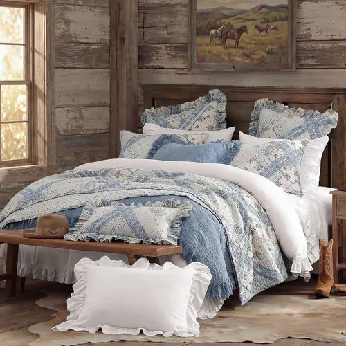 Vista 18 de Paseo Road Abbie - Juego de edredón de 2 piezas con funda de almohada, color gris, tamaño individual, juego de ropa de cama reversible ligero