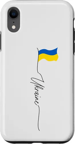 Vista 24 de iPhone 16 Ukraine, Slava Ukraini, Ukrainian Patriotic Flag Case
