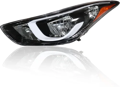 Vista 12 de Reemplazo del conjunto de faros halógenos para HyundaiElantra 1.8L 2011 2012 2013 (lado izquierdo del conductor)