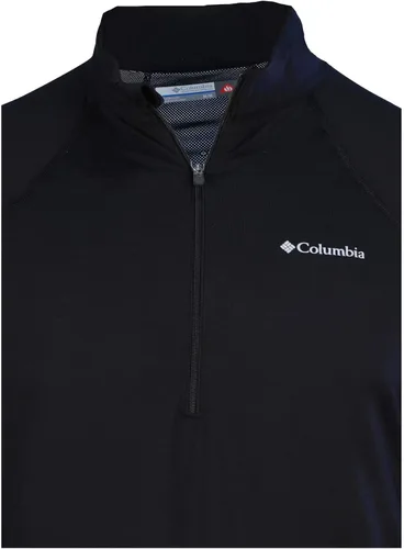 Vista 2 de Columbia Camisa negra Omni Heat de peso medio para hombre