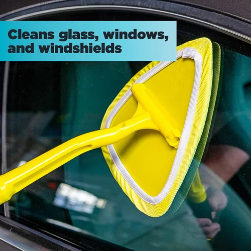 Vista 4 de Invisible Glass 95183 - Repuesto de gamuzas elásticas de microfibra original para herramienta Reach and Clean, paquete de 3