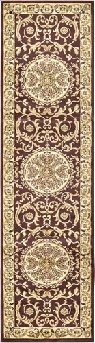 Vista 22 de Unique Loom colección Versailles - Alfombra de área con patrón de medallón, motivo floral; estilo tradicional clásico