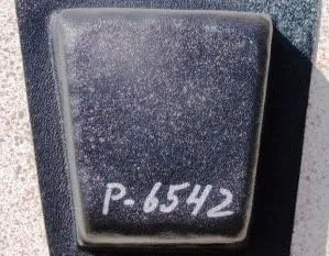 Vista 2 de 6 moldes Keystone hacen adoquines de entrada o patio de 6 x 5 x 4 x 2.5 pulgadas de grosor