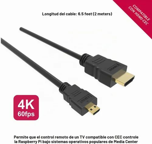 Vista 3 de CanaKit Raspberry Pi 4 Kit básico de inicio de 4 GB con ventilador (4 GB de RAM)