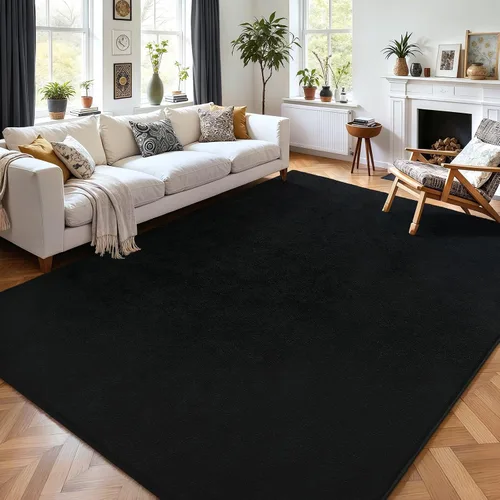 Vista 54 de AROGAN Alfombra Shag de Pasillo de 2 x 4 pies para pasillos, alfombras lavables con espuma viscoelástica para dormitorio, entrada