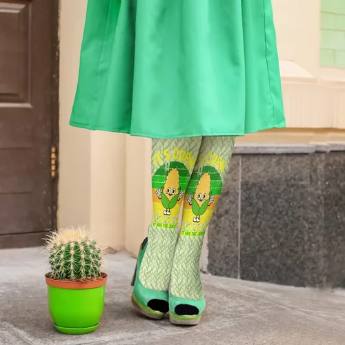 Vista 5 de devor Dress Socks Dress Sock Womens Work Boot Sock Fashion It's Corn a big lump with knobs It Has The Juice Sock
