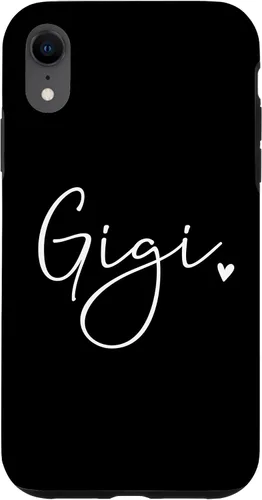 Vista 25 de Gigi Heart Graphic Grandma - Carcasa para iPhone 16
