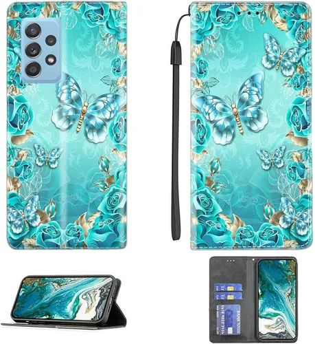 Vista 371 de jioeuinly ATT Motivate 2 - Funda compatible con ATT Motivate 2, funda con soporte abatible y cierre magnético DJS