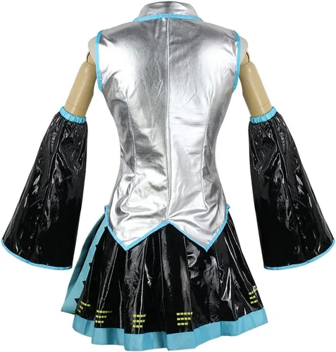 Vista 3 de Disfraz de anime para cosplay, uniforme de cosplay, conjunto completo de vestido de Halloween