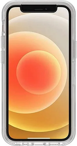 Vista 3 de OtterBox Symmetry Clear Series - Funda para iPhone 12 Mini con protector de pantalla, embalaje no minorista, polvo de estrellas
