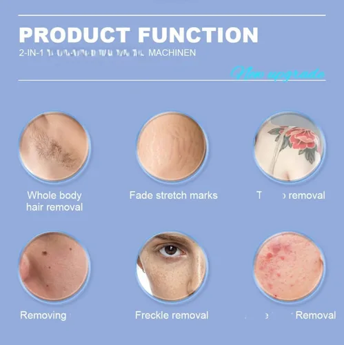 Vista 5 de Dispositivo de depilación y belleza facial 2 en 1