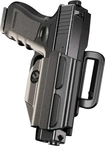 Vista 4 de Orpaz Funda Springfield XD ajustable y modular T41 compatible con soporte OWB SXD con luz/láser/óptica, accesorio de bucle para cinturón, unisex