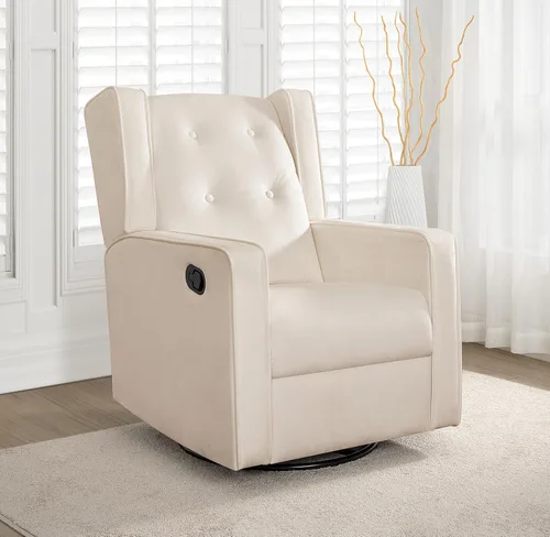 Vista 13 de Naomi Home Odelia - Sillón reclinable, mecedora, deslizador, giratorio