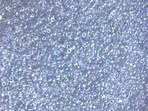 Vista 23 de Tamaño de las cuentas de semillas: 11/0 50 gr / 1.76 oz (ámbar plateado forrado)