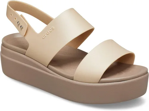 Vista 28 de Crocs Brooklyn - Sandalias de plataforma baja para mujer