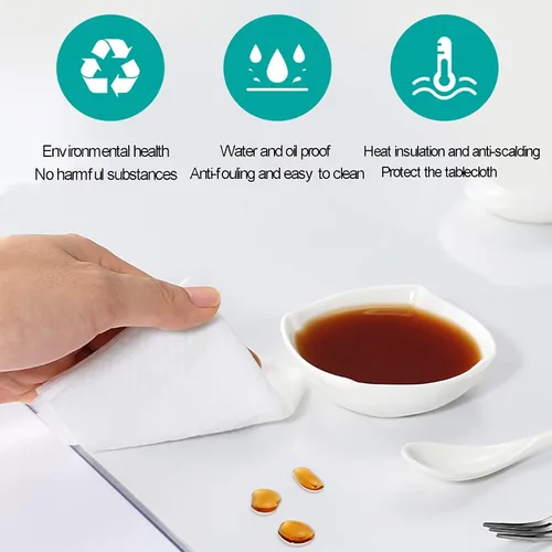 Vista 7 de Table Cover Protector Desk Vinyl Thickness 1.5Mm Waterproof Plastic Tablecloth Anti-Hot Transparent Table Pad Transparent Tablecloth Plastic