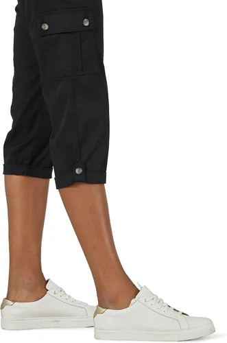 Vista 6 de Lee Ultra Lux Comfort con pantalón capri tipo cargo flexible para mujer
