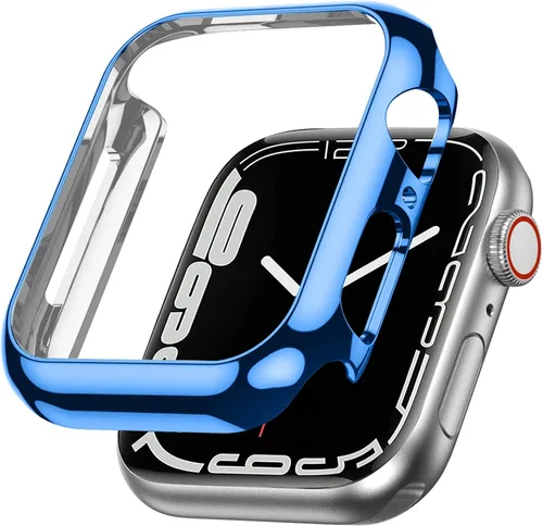 Vista 11 de Miimall Funda compatible con Apple Watch de 1.614 pulgadas para mujeres y hombres, de PC, ligera, a prueba de golpes, para Apple Watch de 1.614 Negro