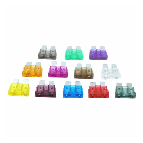 Vista 5 de Fuse 5sets Auto Standard Middle Fuse Holder + Car Boat Truck ATC/ATO Blade Fuse 3A 5A 10A 15A 20A 25A 30A 35A 40A (Size : 5sets 15A)