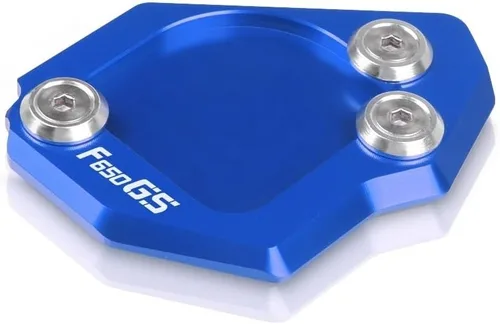 Vista 5 de Almohadilla de soporte lateral de motocicleta para B&MW F700GS F650GS F700 F650 GS F 700 650 GS 2008-2017 2009 Soporte lateral de bicicleta Soporte