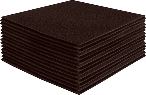 Vista 176 de FabricLA Hojas de fieltro acrílico para manualidades, cuadrados de fieltro precortados suaves de 4 x 4 pulgadas (3.9 in x 3.9 in), utiliza hojas