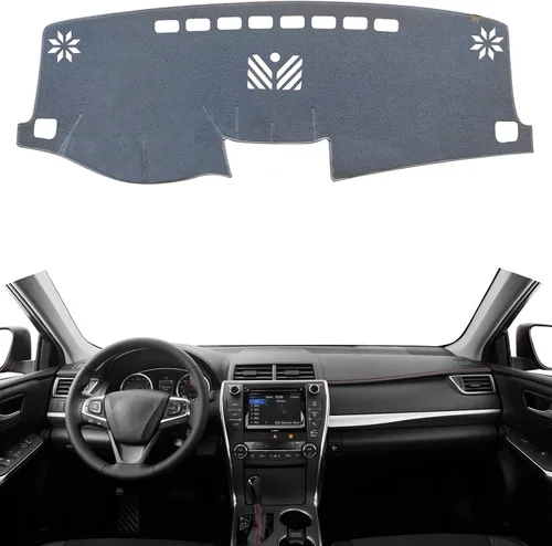 Vista 44 de TUCAREST Funda para salpicadero Compatible con Ch-Evy Silverado 1500/2500 HD/ 3500 HD 2019 2020 2021 2022 2023, GM-C Sierra 1500/2500 HD/ 3500 HD