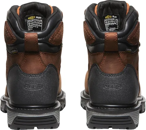 Vista 5 de KEEN Utility Camden - Botas de trabajo resistentes impermeables con punta compuesta para hombre, 6 pulgadas