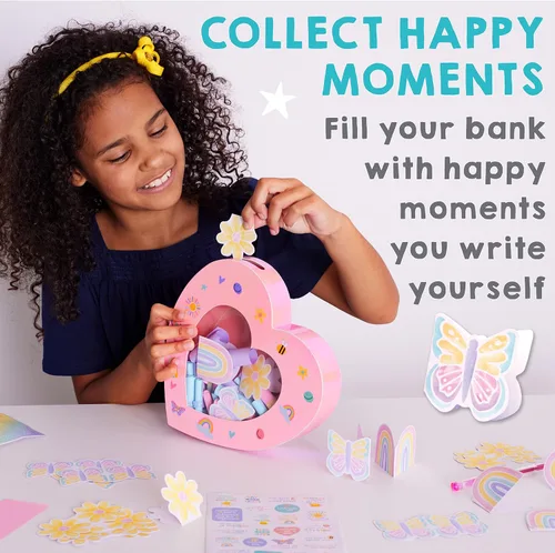 Vista 6 de Creativity for Kids Happiness Bank - Kits de manualidades para niñas y niños, juguetes para niños, manualidades de atención plena para niños de 7 a