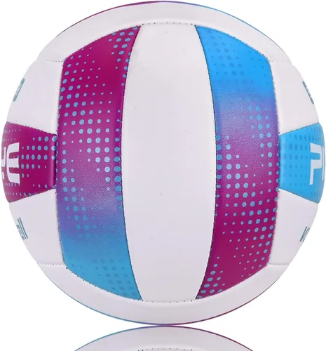 Vista 3 de Voleibols Tamaño Oficial 5, Voleibol Suave para Exterior para Niños, Jóvenes, Adultos, Interior, Parque, Juegos de Playa (Regalo para Principiantes)
