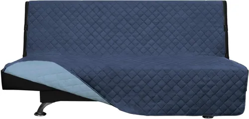 Vista 268 de Easy-Going - Funda reversible para sofá, resistente al agua, con varillas de espuma y correas elásticas, protector de muebles para mascotas y perros