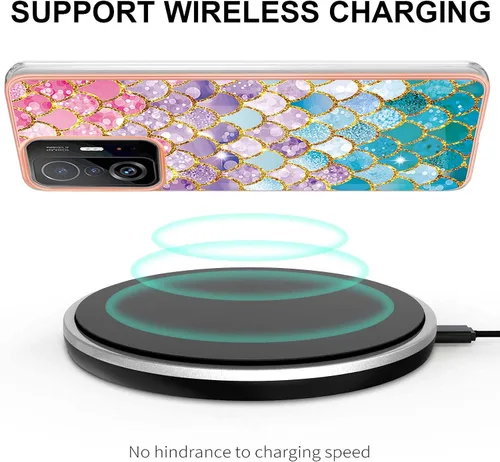 Vista 101 de Funda compatible con Nothing Phone 1, compatible con Nothing Phone One A063 para teléfono móvil TPU funda FLP