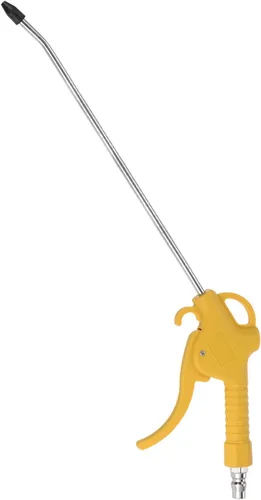 Vista 6 de HARFINGTON Pistola de soplado de aire de acero inoxidable de alta presión con boquilla angular de 4 pulgadas de largo, mango de 5.906 in para Rojo
