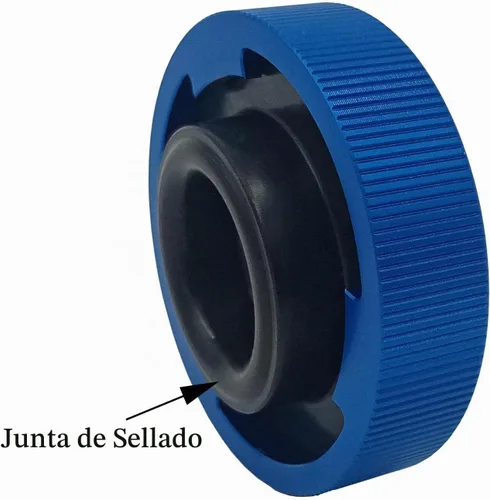Vista 4 de Tapa de cilindro maestro de freno de aluminio compatible con Chrysler Dodge Jeep Ram 2001-2024 algunos modelos