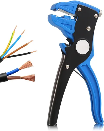 Vista 13 de 2024 Nuevo pelacables, pelacables autoajustables, pelacables multifuncionales, alicates de engaste, pelacables, cortador de cables 2 en 1, #A1