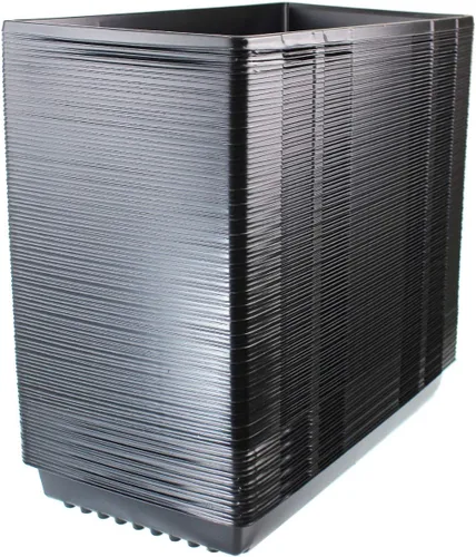 Vista 5 de Bandejas para germinar plantas (CON orificios de drenaje) – 20" x 10" – bandejas perfectas germinadoras de semillas de jardín: para semilleros
