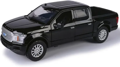 Vista 2 de Motor Max 2019 Ford F-150 Limited Crew Cab Pickup Camión, negro 79364BK - Modelo de juguete fundido a presión a escala 1/27 para niños unisex